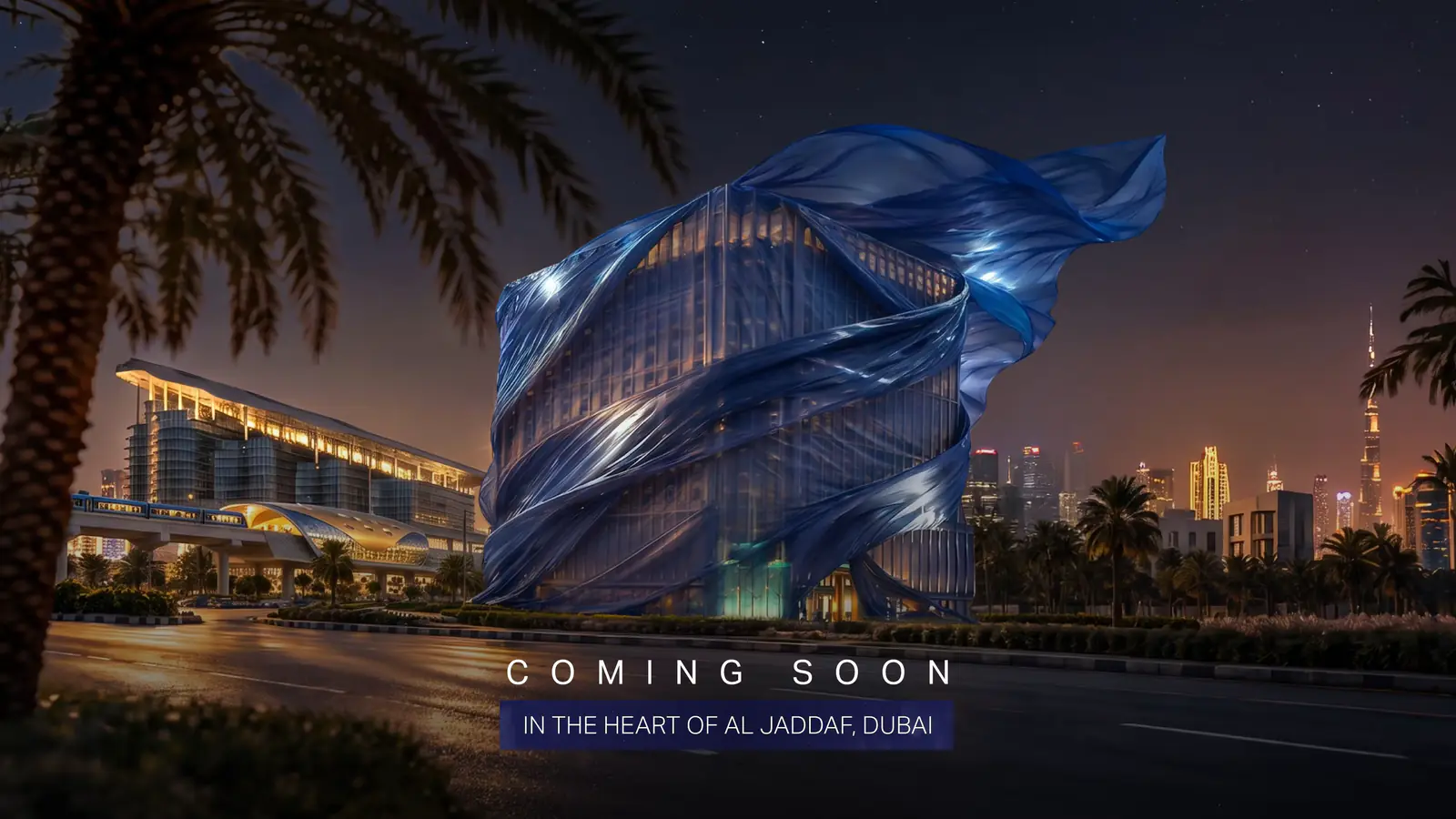Developer render of Binghatti Starfall, a Binghatti project in Al Jaddaf.