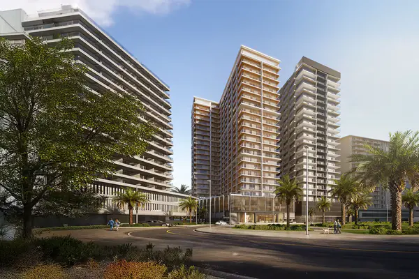 Developer render of Binghatti Starlight, a Binghatti project in Al Jaddaf.