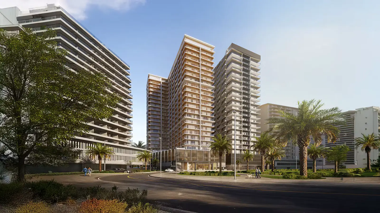 Developer render of Binghatti Starlight, a Binghatti project in Al Jaddaf.