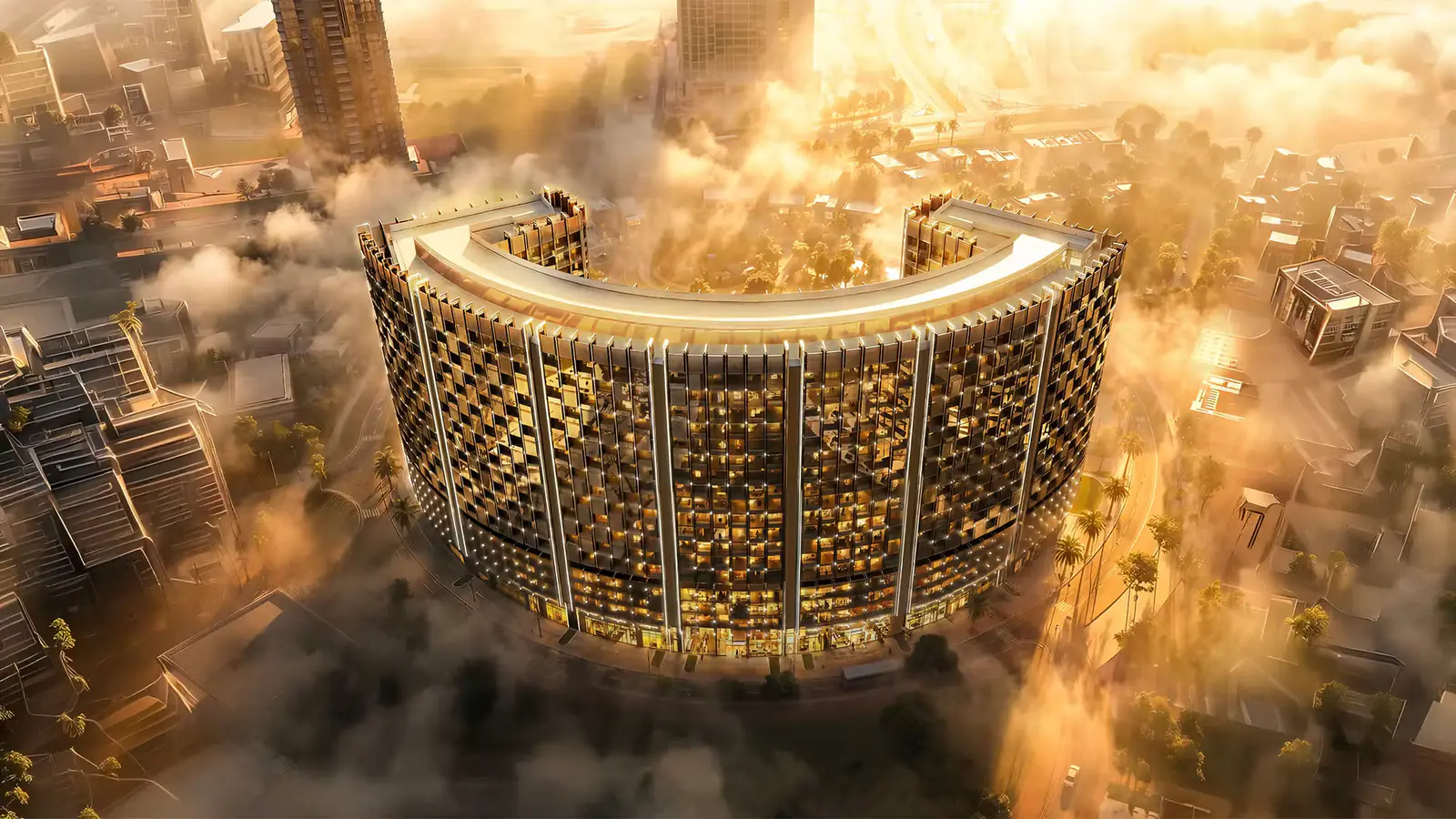 Developer render of Binghatti Wraith, a Binghatti project in Al Jaddaf.
