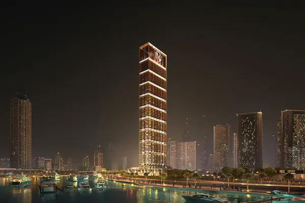 Developer render of One by Binghatti, a Binghatti project in Business Bay.