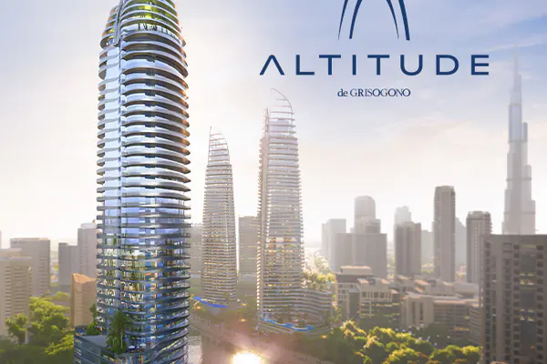 Developer render of Altitude de GRISOGONO, a DAMAC project in Business Bay.