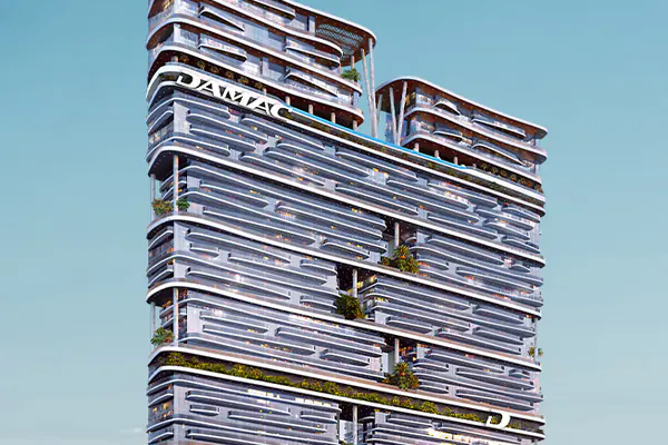 Developer render of DAMAC Bay 2 by Cavalli, a DAMAC project in Dubai Harbour.
