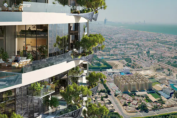 Developer render of Safa One de GRISOGONO, a DAMAC project.
