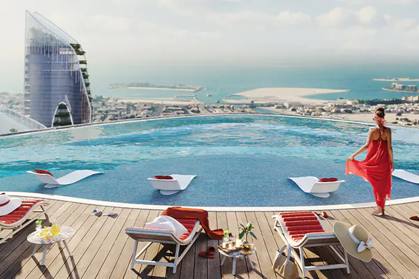 Developer render of Safa Two de GRISOGONO - Tower B, a DAMAC project.
