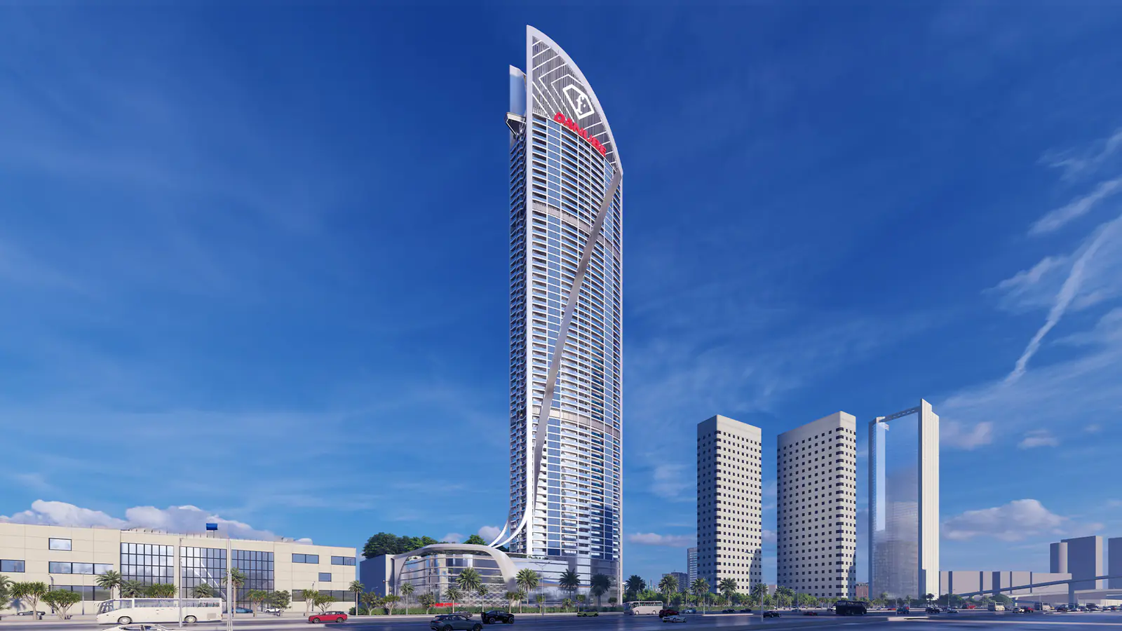 Developer render of FASHIONZ, a Danube project in Jumeirah Village Triangle.