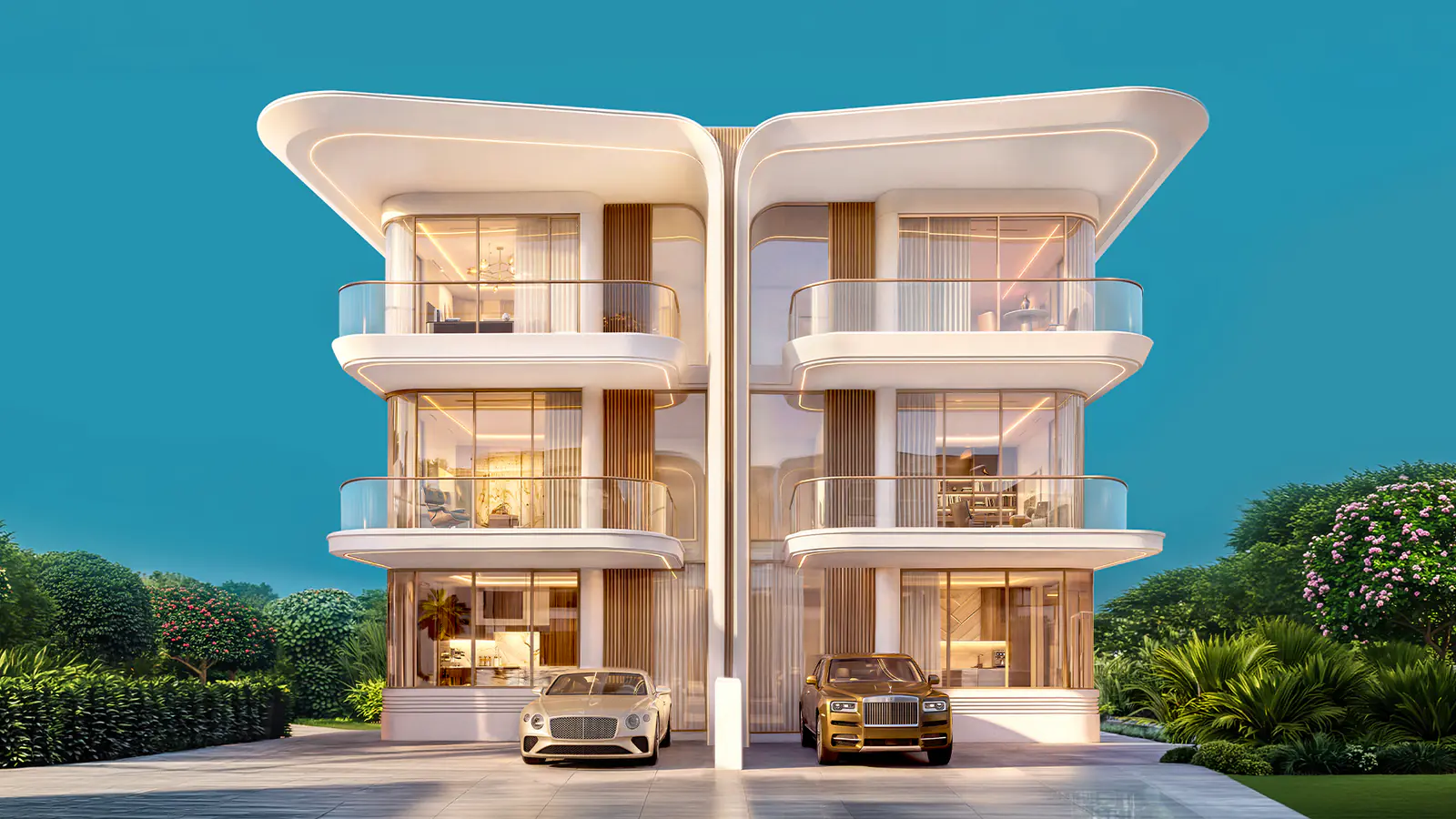 Developer render of Greenz, a Danube project in Academic City.