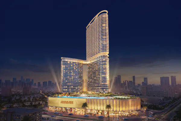 Developer render of Serenz, a Danube project in Jumeirah Village Circle.