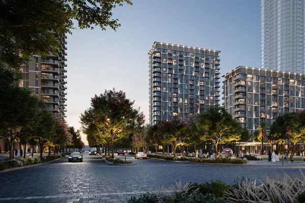 Developer render of Aeon at Dubai Creek Harbour, an Emaar project in Dubai Creek Harbour.