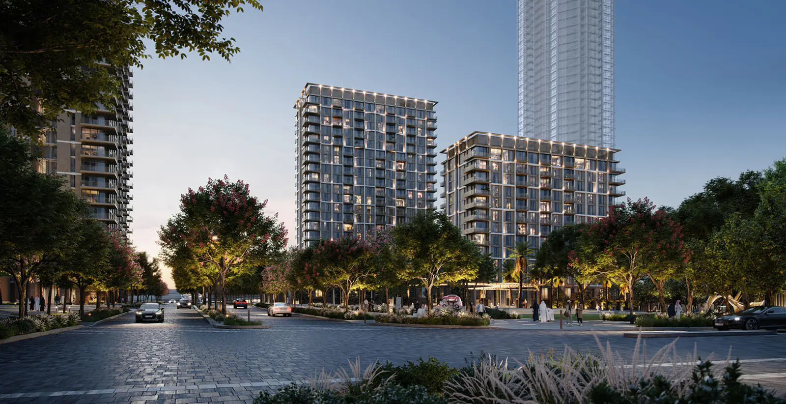 Developer render of Aeon at Dubai Creek Harbour, an Emaar project in Dubai Creek Harbour.