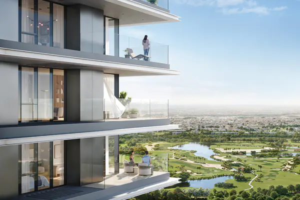 Developer render of Altan at Dubai Creek Harbour, an Emaar project in Dubai Creek Harbour.