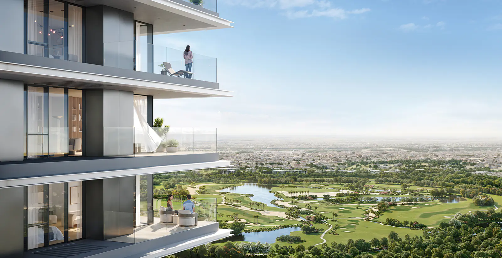 Developer render of Altan at Dubai Creek Harbour, an Emaar project in Dubai Creek Harbour.