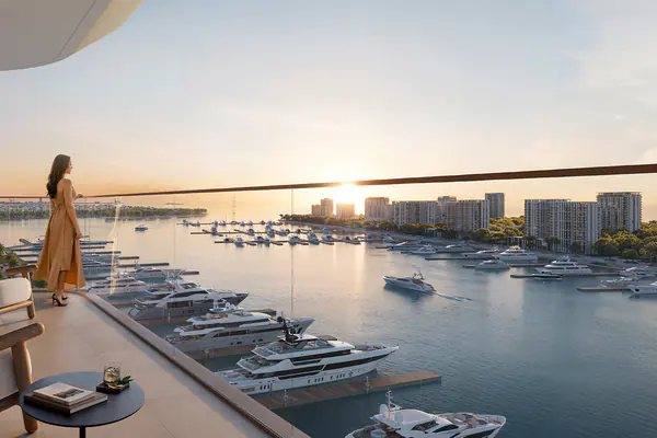 Developer render of Baystar by Vida, an Emaar project in Rashid Yachts & Marina.