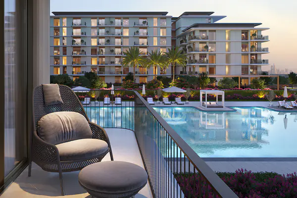 Developer render of Clearpoint at Rashid Yachts & Marina, an Emaar project in Rashid Yachts & Marina.