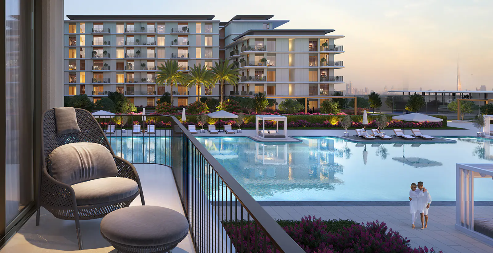 Developer render of Clearpoint at Rashid Yachts & Marina, an Emaar project in Rashid Yachts & Marina.