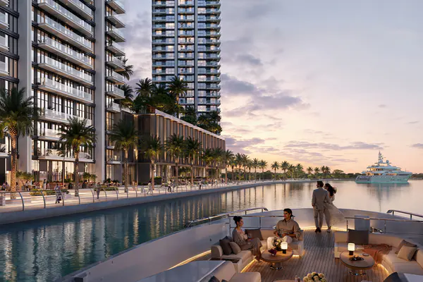 Developer render of Creek Bay, an Emaar project in Dubai Creek Harbour.