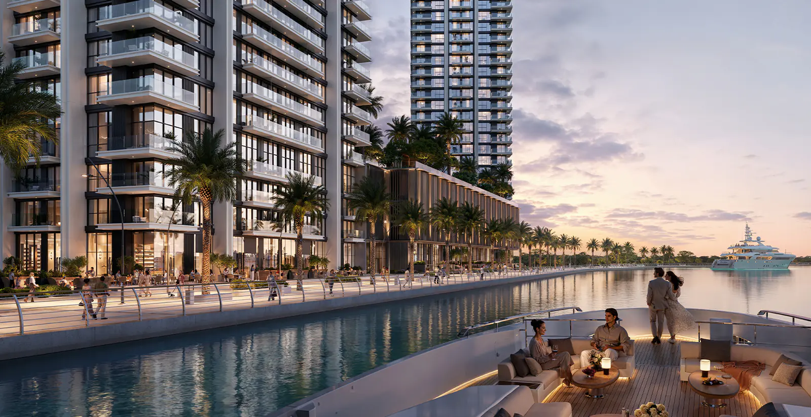 Developer render of Creek Bay, an Emaar project in Dubai Creek Harbour.