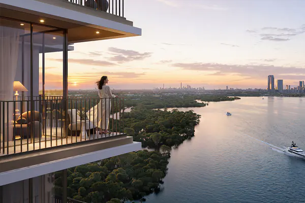 Developer render of Creek Haven at Dubai Creek Harbour, an Emaar project in Dubai Creek Harbour.