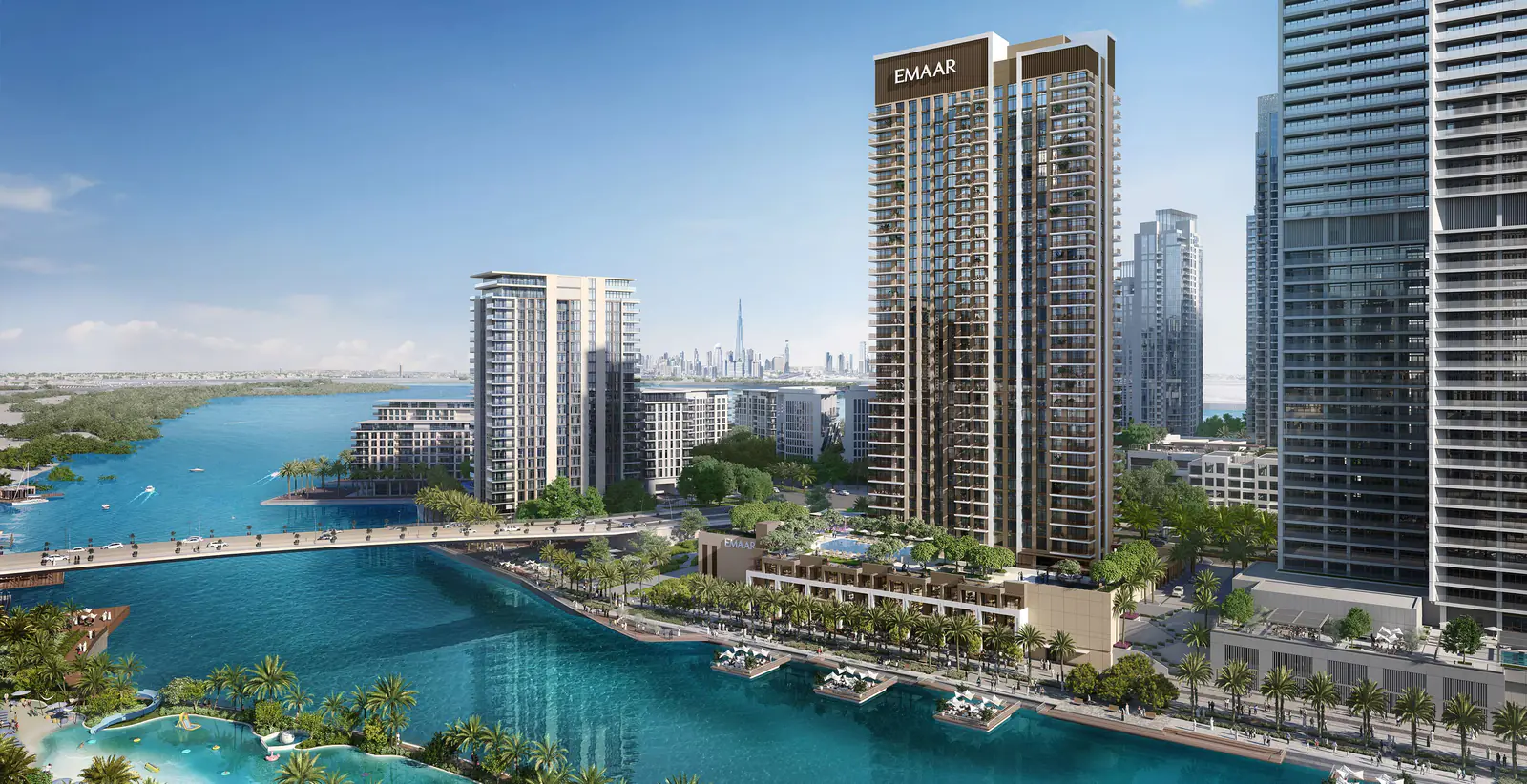 Developer render of Creek Palace at Dubai Creek Harbour, an Emaar project in Dubai Creek Harbour.