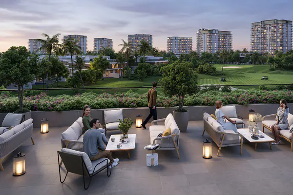 Developer render of Golf Dale at Emaar South, an Emaar project in Emaar South.