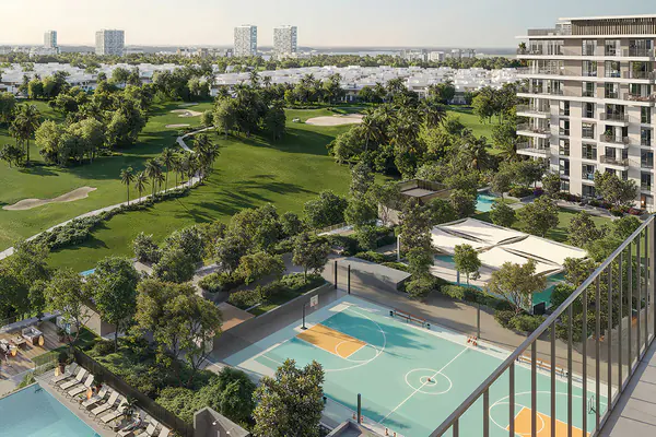 Developer render of Golf Point at Emaar South, an Emaar project in Emaar South.