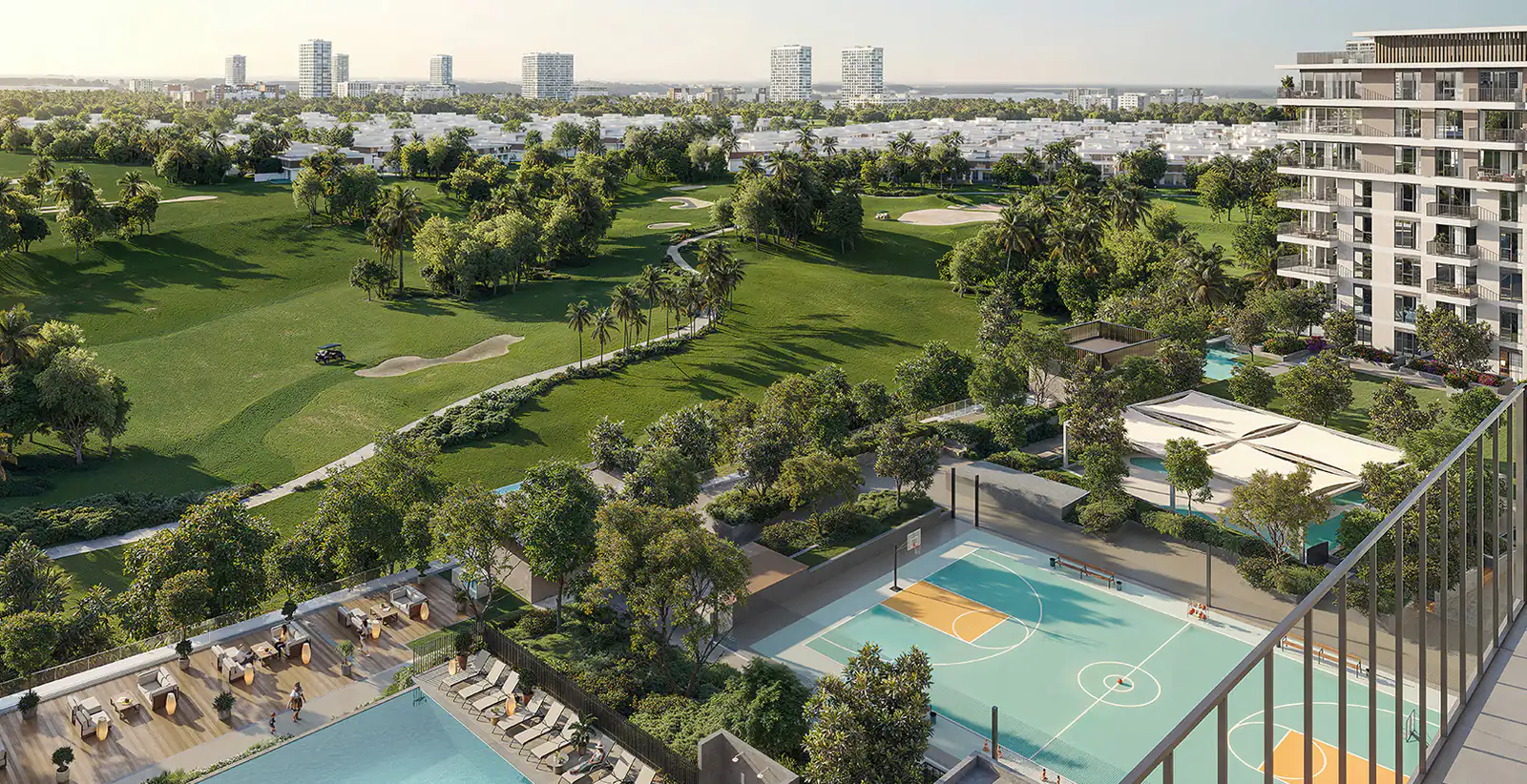 Developer render of Golf Point at Emaar South, an Emaar project in Emaar South.