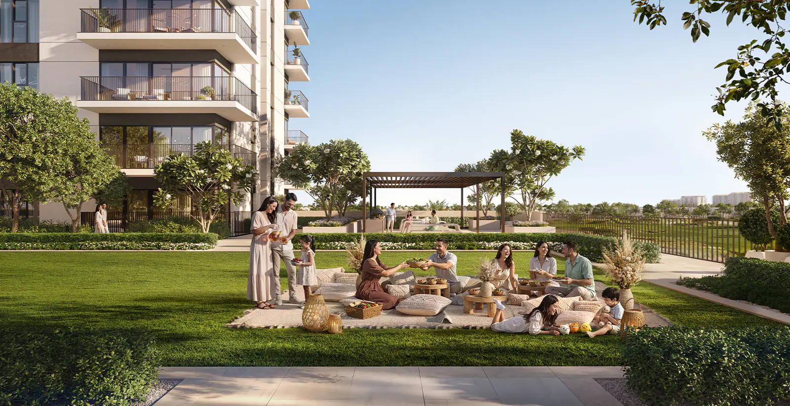 Developer render of Golf Vale, an Emaar project in Emaar South.