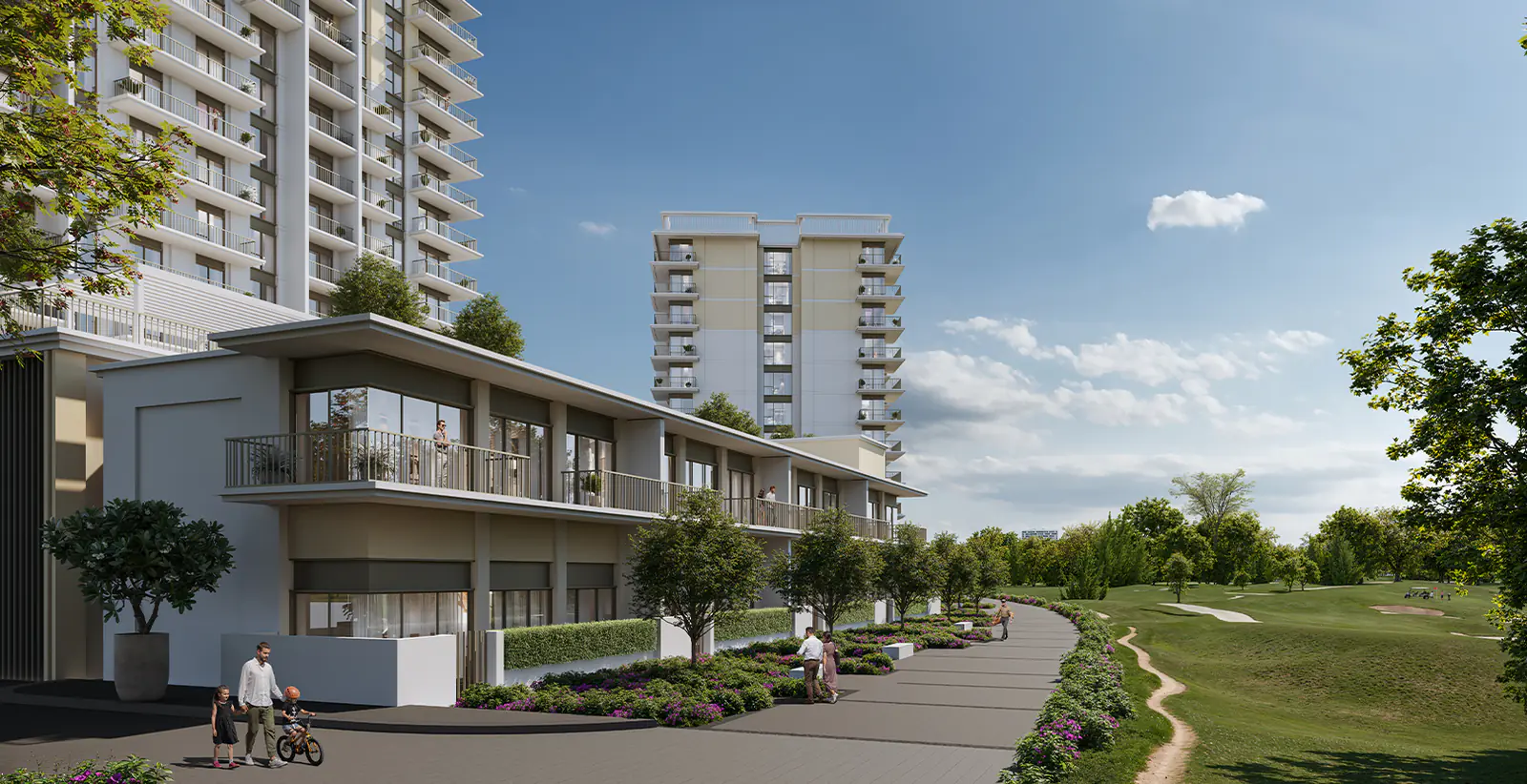 Developer render of Golf Verge at Emaar South, an Emaar project in Emaar South.