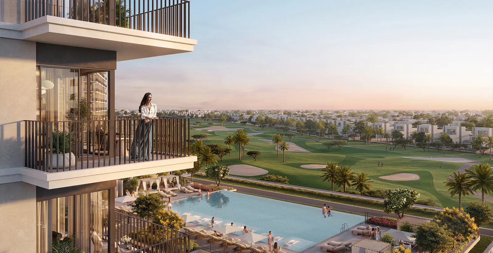 Developer render of Grove Ridge, an Emaar project in Emaar South.