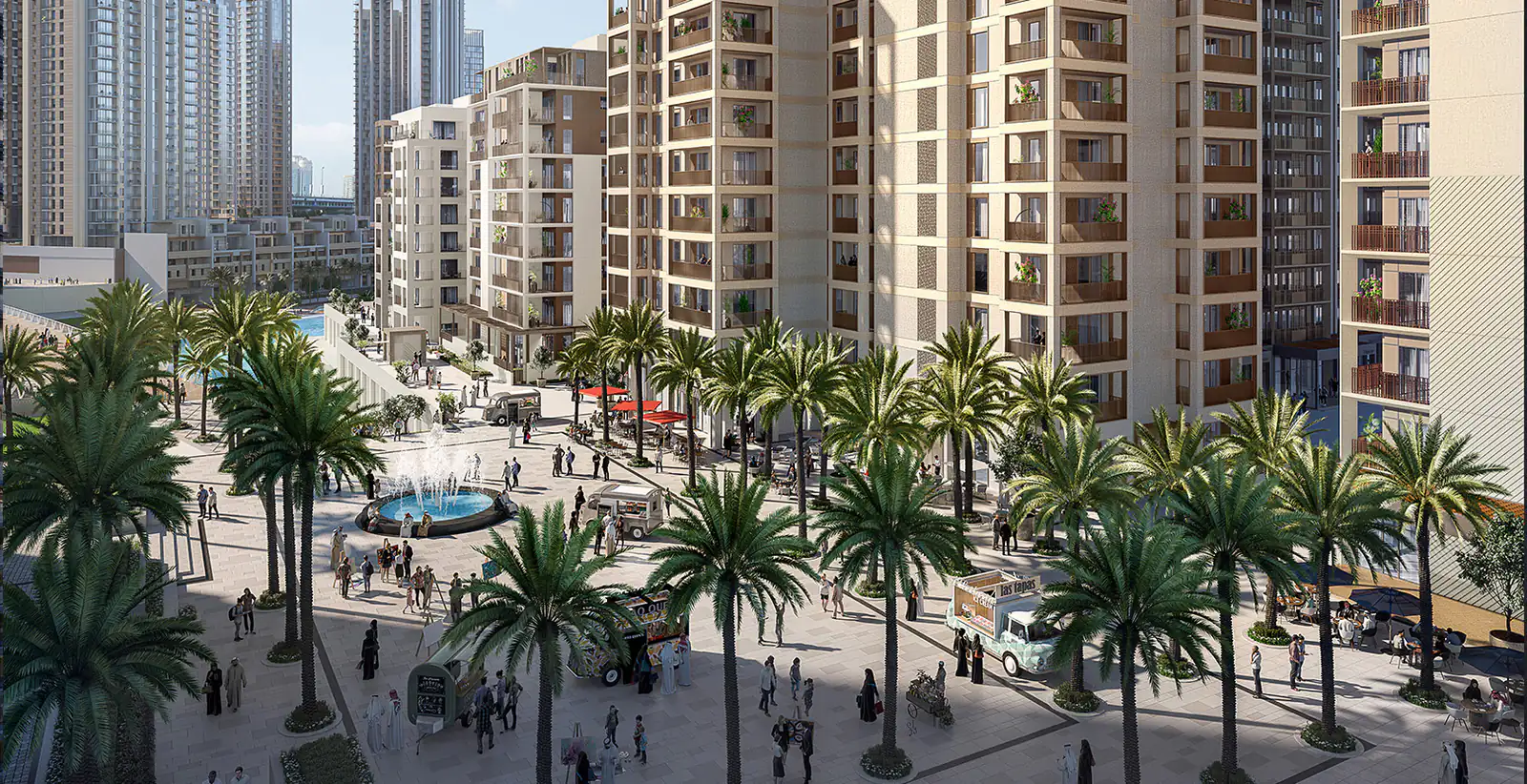 Developer render of MANGROVE at Dubai Creek Harbour, an Emaar project in Dubai Creek Harbour.
