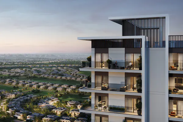 Developer render of Rosehill at Dubai Hills Estate, an Emaar project in Dubai Hills Estate.