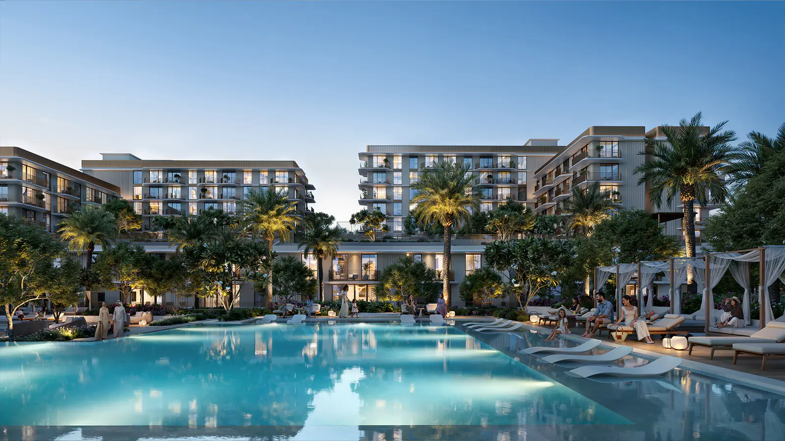 Developer render of Sera 2 at Rashid Yachts & Marina, an Emaar project in Rashid Yachts & Marina.