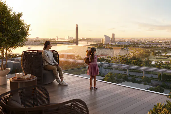 Developer render of Silva at Dubai Creek Harbour, an Emaar project in Dubai Creek Harbour.