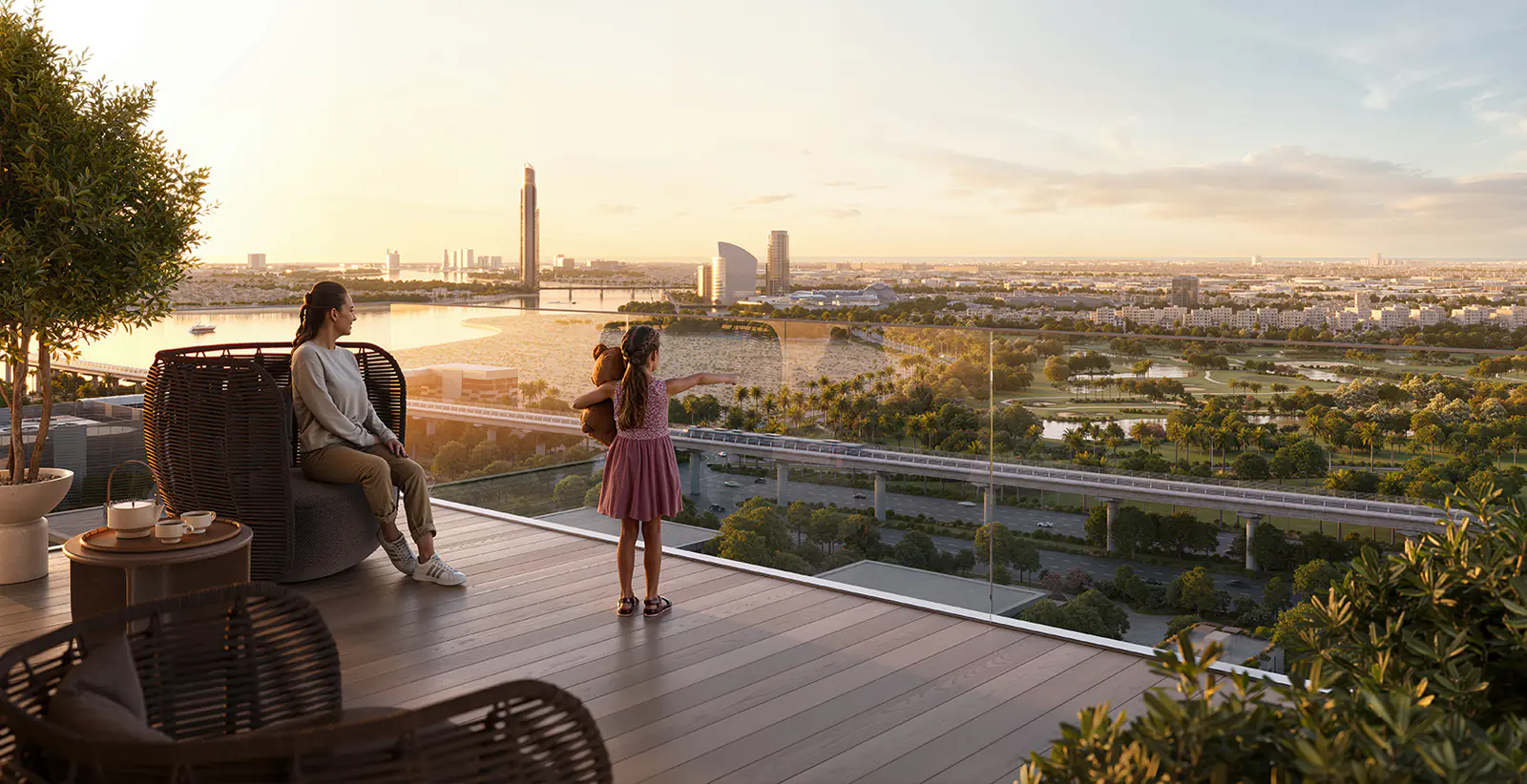 Developer render of Silva at Dubai Creek Harbour, an Emaar project in Dubai Creek Harbour.