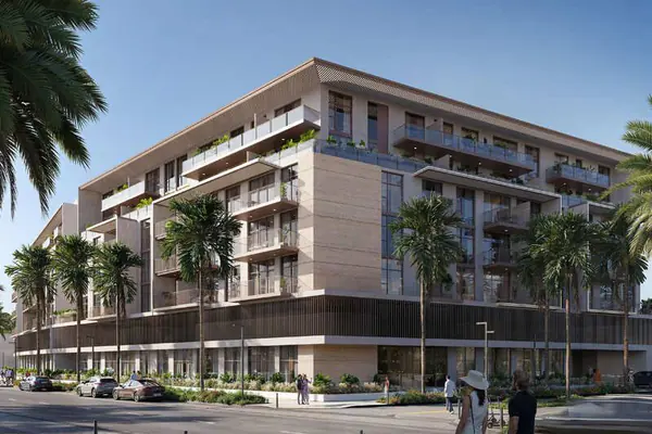 Developer render of IR1DIAN Park 2, an Object 1 project in Jumeirah Village Circle.