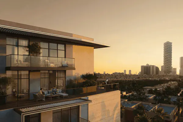 Developer render of IR1DIAN Park, an Object 1 project in Jumeirah Village Circle.