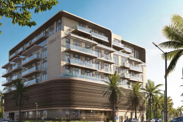 Developer render of Silviana Park Living, an Object 1 project in Jumeirah Village Triangle.