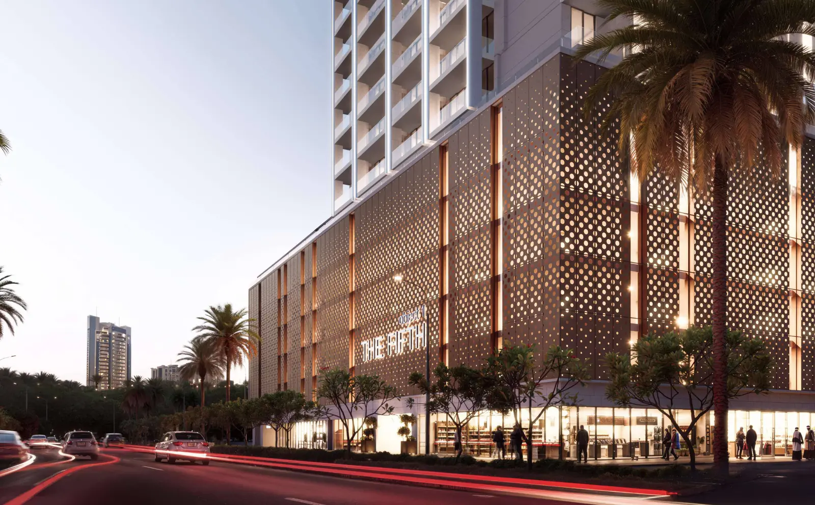 Developer render of The Fifth Tower, an Object 1 project in Jumeirah Village Circle.