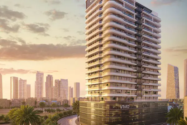 Developer render of V1VID Residence, an Object 1 project in Jumeirah Village Triangle.