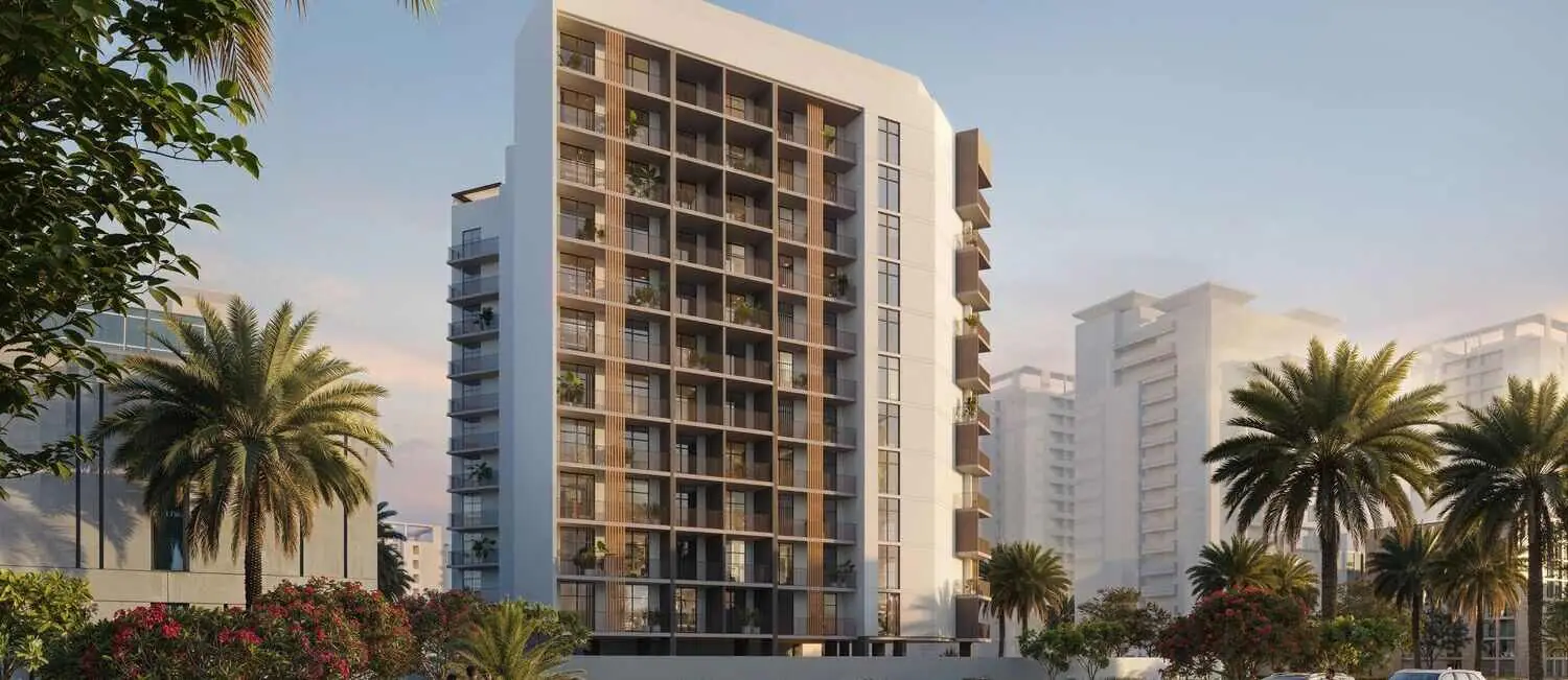 Developer render of VERDAN1A Phase 2 By Object 1, an Object 1 project in Dubai Land Residence Complex.