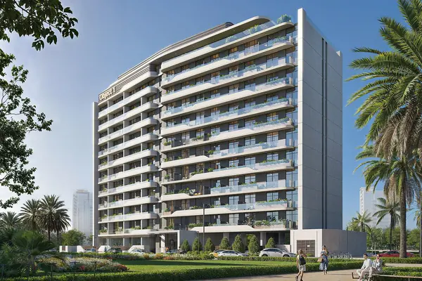 Developer render of VERDAN1A Phase 3 By Object 1, an Object 1 project in Dubai Land Residence Complex.