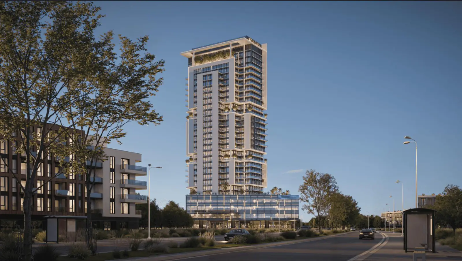Developer render of SAMANA Barari Avenue, a Samana project in Majan.