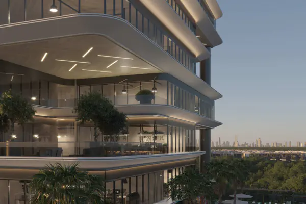 Developer render of SAMANA Business Park, a Samana project in Majan.