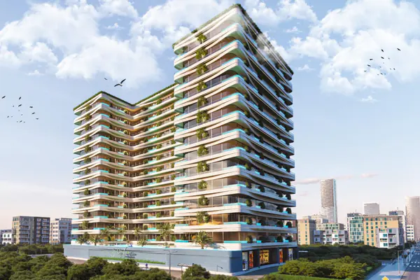 Developer render of SAMANA Ivy Gardens, a Samana project in Dubailand.